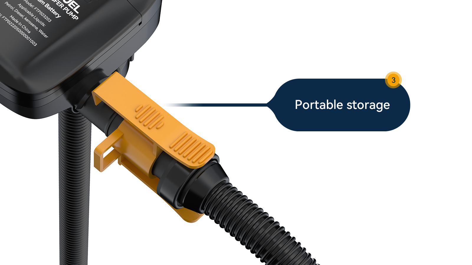 Akinfuel FTP 02 Series Smart Fuel Transfer Pump with Auto-Stop
