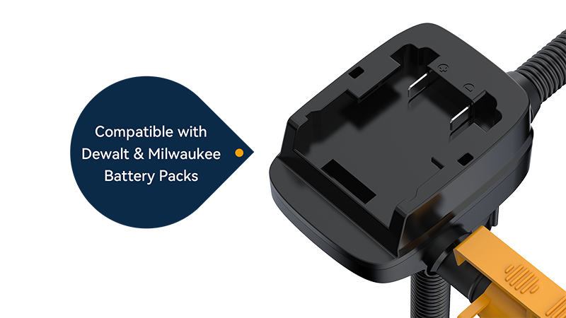 AKINFUEL 04A Series Fuel Transfer Pump | Auto-Stop, Tool Battery Powered
